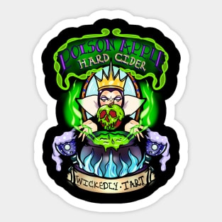 Poison Apple Hard Cider Sticker